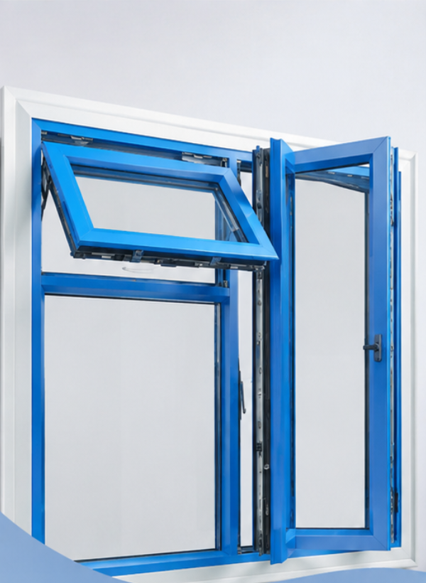 Hinge Aluminum Window